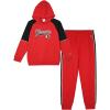 Champion Boys Jogger Set Fleece Hoodie and Sweatpants Tracksuit(Lychee Red)