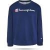 Champion Boys Sweatshirt for Kids Pullover Fleece Crewneck Sweater(Signature Navy Blue)
