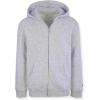Champion Boys Zip Front Fleece Hoodie Sweatshirt for Kids(Grey Heather)