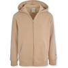 Champion Boys Zip Front Fleece Hoodie Sweatshirt for Kids(Khaki)