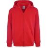 Champion Boys Zip Front Fleece Hoodie Sweatshirt for Kids(Lychee Red)