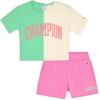 Champion Girls Shorts Sets 2 Piece Short Set for Girls Active Clothing(Hydro)