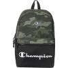 Champion Manuscript Backpack, Black, OS(Green Grid Camo)