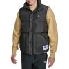 Champion Mens Puffer Vest With Logo(Black)