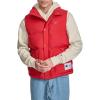 Champion Mens Puffer Vest With Logo(Chili Pepper)