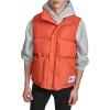 Champion Mens Puffer Vest With Logo(Orange)