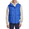 Champion Mens Puffer Vest With Logo(Surf the Web)