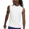 Champion Men’s Sleeveless T-shirt, Sport Tank, Muscle T-shirt for Men (Reg. Or Big & Tall)(White)