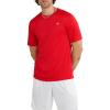 Champion Men’s T-shirt, Sport Tee, Moisture Wicking, Anti Odor, Athletic T-shirt for Men (Reg. Or Big & Tall)(Scarlet)