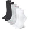 Champion Women’s Cushioned Quarter Socks (6-Pack)(Multi (White  Grey  Black))