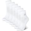 Champion Women’s Cushioned Quarter Socks (6-Pack)(White – Toe Logo)