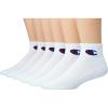 Champion Women’s Cushioned Quarter Socks (6-Pack)(White)