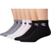 Champion Women’s Cushioned Quarter Socks (6-Pack)(White/Grey/Black)
