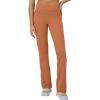Champion Women’s Flare Leggings, Soft Touch, Moisture Wicking, Flared Pants for Women, 31.5″ (Plus Size Available)(Canyon Red)