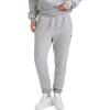 Champion Women’s Fleece Joggers, Standard Fit, Midweight, Script & C Logo, Available in Regular and Plus(Oxford Gray – C Logo)