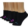 Champion Women’s Low Cut Athletic Socks (6-Pack)(Black Color Cs)