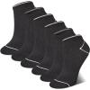 Champion Women’s Low Cut Athletic Socks (6-Pack)(Black Heel Toe)