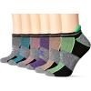 Champion Women’s Low Cut Athletic Socks (6-Pack)(Grey/Pink Assorted)