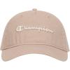 Champion Womens Script Embroidery Washed Cotton Twill Adjustable Baseball Cap(Champagne Frost)