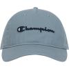 Champion Womens Script Embroidery Washed Cotton Twill Adjustable Baseball Cap(Cloudy Blue)
