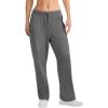 Champion Women’s Size Lounge Pants, Standard Fit, Lightweight, Available in Regular and Plus(Granite Heather)