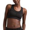 Champion Women’s Sports Bra, Infinity Racerback, Moderate Support, Seamless Sports Bra for Women(Black)