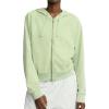 Champion Women’s Vintage Wash Zip-up Hoodie, C Logo(Sage Tea Green)