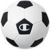 Champion Youth & Adult Soccer Ball – Paneled Design, Enhanced Control, Durable Cover & Butyl Bladder, for Indoor & Outdoor Training, Sizes 3, 4, 5, Includes 6″ Pump(White/Black)