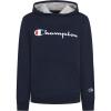 Champion boys Boys Hoodie for Kids Sweatshirt Fleece Youth Pullover With Hood(Blue Signature)