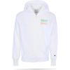 Champion girls Girls Hoodie Sweatshirt Zip Up Fleece Athletic Hoodie for Girl Clothing(Bright White Signature)