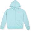Champion girls Girls Hoodie Sweatshirt Zip Up Fleece Athletic Hoodie for Girl Clothing(Light Blue)