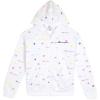 Champion girls Girls Hoodie Sweatshirt Zip Up Fleece Athletic Hoodie for Girl Clothing(Signature Bright White)