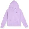 Champion girls Girls Hoodie Sweatshirt Zip Up Fleece Athletic Hoodie for Girl Clothing(Signature Pastel Lilac)