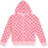 Champion girls Girls Hoodie Sweatshirt Zip Up Fleece Athletic Hoodie for Girl Clothing(Signature Soft Pink)