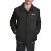 Champion mens Active Water-resistant Coaches Jacket(Black)