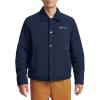 Champion mens Active Water-resistant Coaches Jacket(Peacoat)