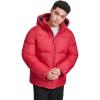 Champion mens Heavy Weight Puffer With Adjustable Hood(Chili Pepper)