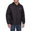 Champion mens Hooded Coaches Rain Jacket(Black)