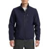 Champion mens Lightweight Active Soft Shell Jacket With Stand Collar(Peacoat)