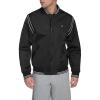 Champion mens Lightweight Varsity Bomber Jacket(Black)
