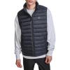 Champion mens Packable Puffer Vest With Stand Collar(Black)