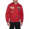 Champion mens Patch Varsity Bomber Jacket(Chili Pepper)