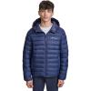 Champion mens Performance Lightweight Puffer Jacket With Hood(Peacoat)