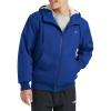 Champion mens Sherpa Lined Hoodie(Blue)