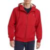 Champion mens Sherpa Lined Hoodie(Chili Pepper)