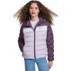 Champion womens Quilted Coat Packable Puffer Jacket With Hood(Plum Perfect Combo)