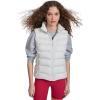 Champion womens Quilted Packable Puffer Vest(Marshmallow)