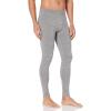 Duofold Mens Flex Weight Thermal Pant(New Thundering Gray Heather)