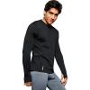 Duofold Men’s Mid Weight Fleece Lined Thermal Shirt(Black)