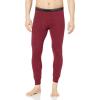 Duofold Men’s Mid Weight Wicking Thermal Pant(Bordeaux Red)
